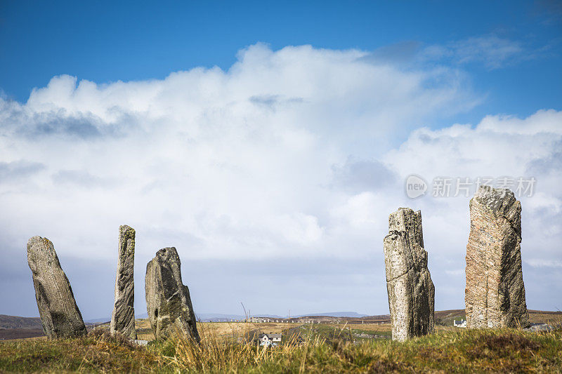 Callanish III站立的石头